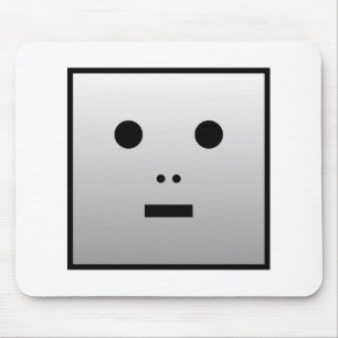 Anonymer Robot Mousepad