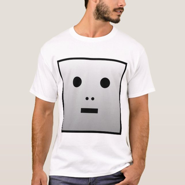 Anonymer Robot T-Shirt (Vorderseite)