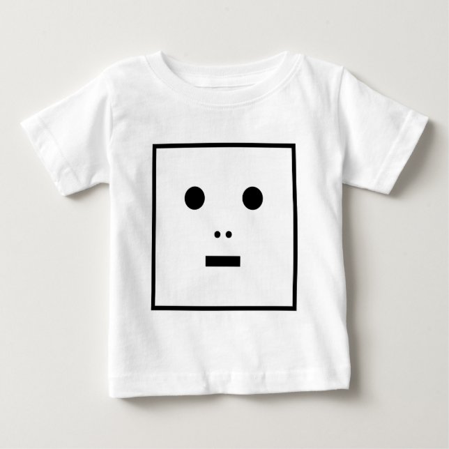 Anonymer Roboter - II - Individuell Baby T-shirt (Vorderseite)