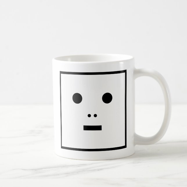 Anonymer Roboter - II Kaffeetasse (Rechts)