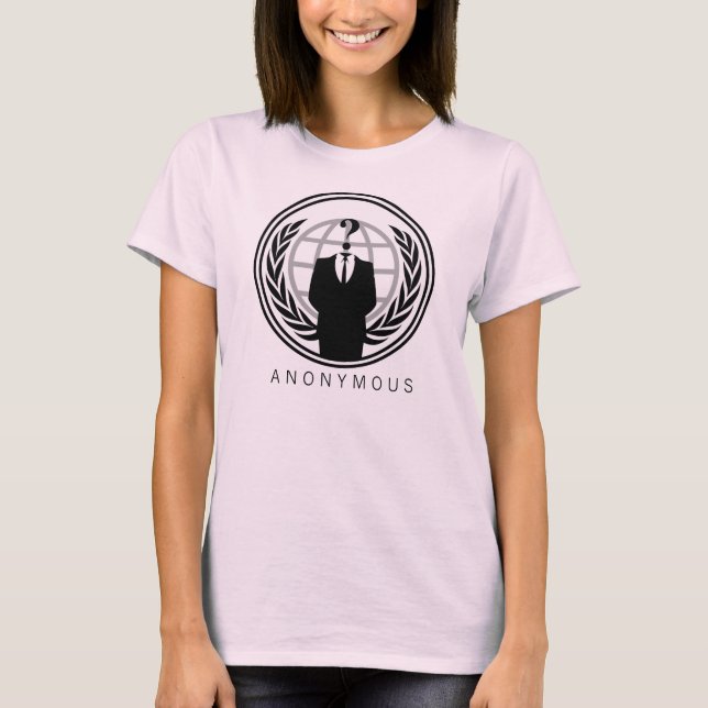 anonymes Logo T-Shirt (Vorderseite)