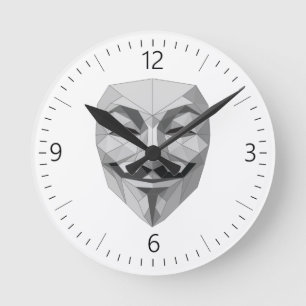 Anonymes Origami Runde Wanduhr