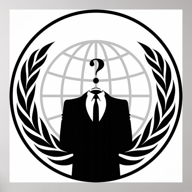 Anonymes Poster (Vorne)