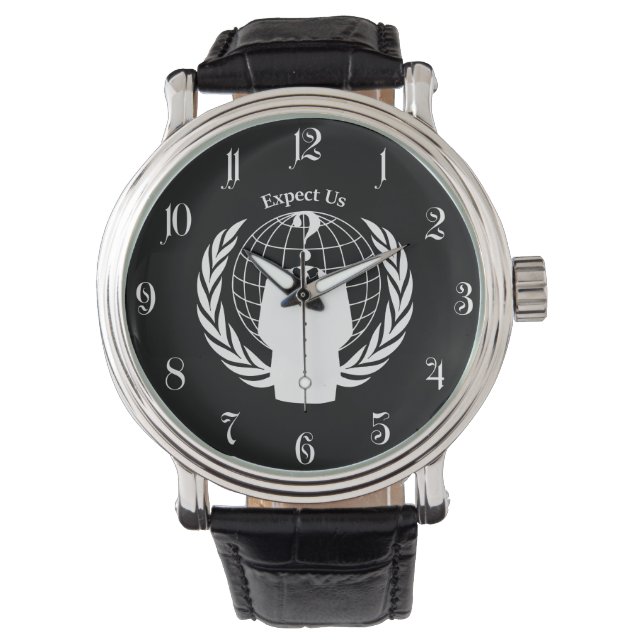 Anonymes Siegel Armbanduhr (Vorderseite)