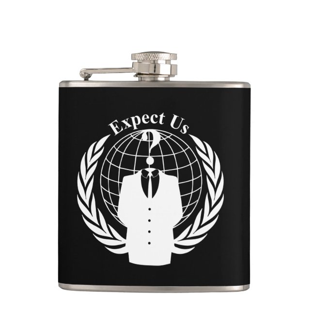Anonymes Siegel Flachmann (Vorderseite)
