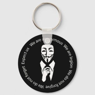 Anonymes Siegel Schlüsselanhänger