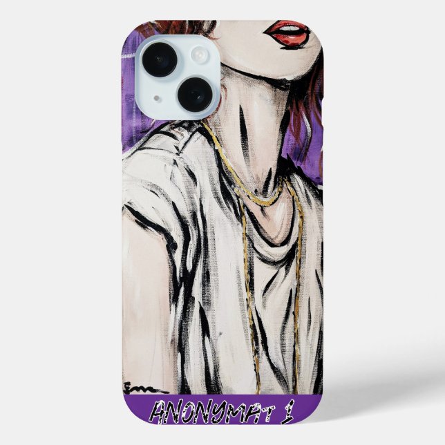 Anonymität 1 Case-Mate iPhone hülle (Rückseite)
