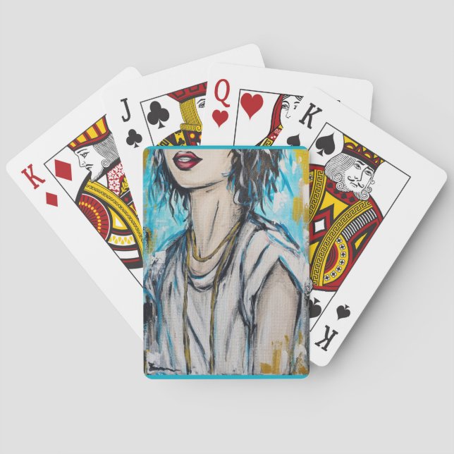 Anonymität 2 spielkarten (Rückseite)