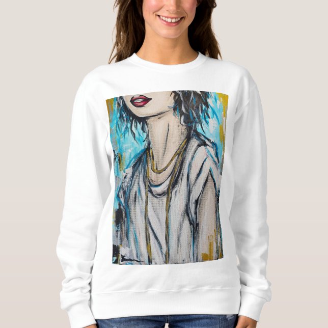 Anonymität 2 sweatshirt (Vorderseite)
