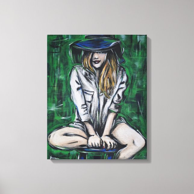 Anonymität 3 leinwanddruck (Vorderseite)