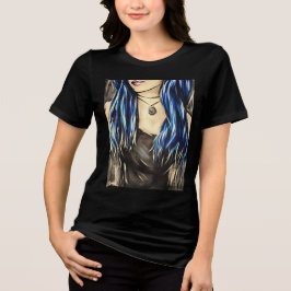 Anonymität 4 Tri-Blend shirt
