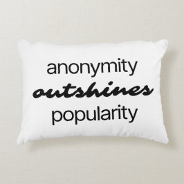 Anonymität Akzent Pillow Dekokissen