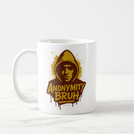 Anonymity Bruh LOGO - Kaffeetasse