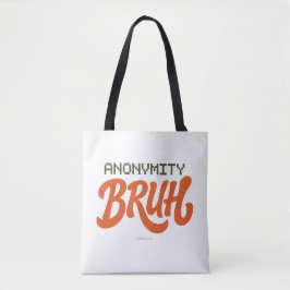 Anonymity Bruh Logo - Tote Tasche