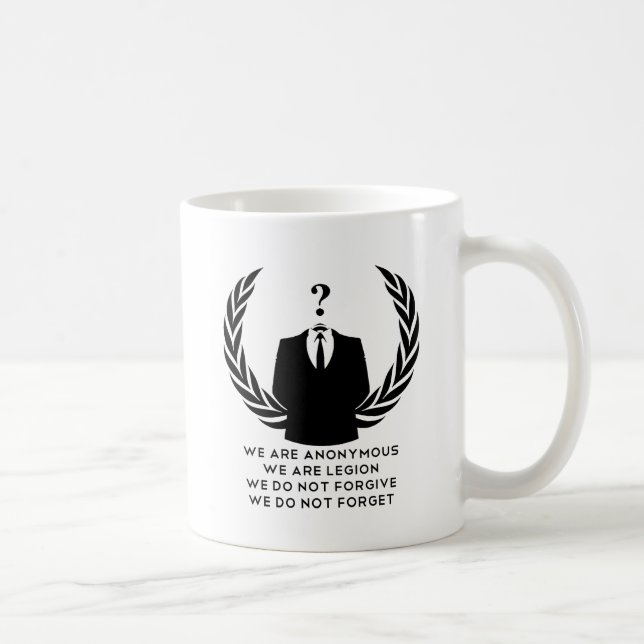 Anonymous Kaffeetasse (Rechts)