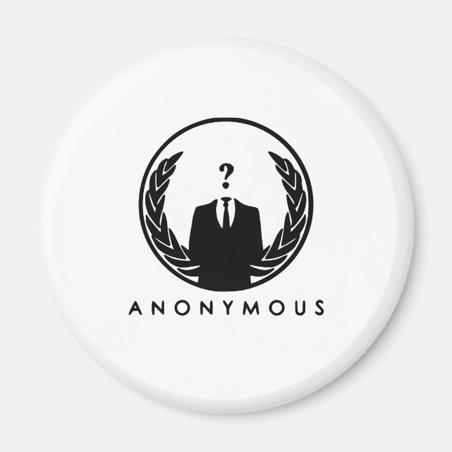 Anonymous Logo Magnet (Vorne)
