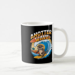 Anotter Wave - Lustiger Surfing-Wortwitz Surfer Ot Kaffeetasse