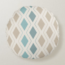 Anouke Coastal Diamonds / Sea Mist Rundes Kissen