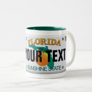 (Anpassbar) Florida-Tasse Zweifarbige Tasse