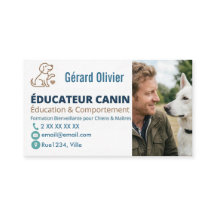 Anpassbar für Hundetrainer mit Foto