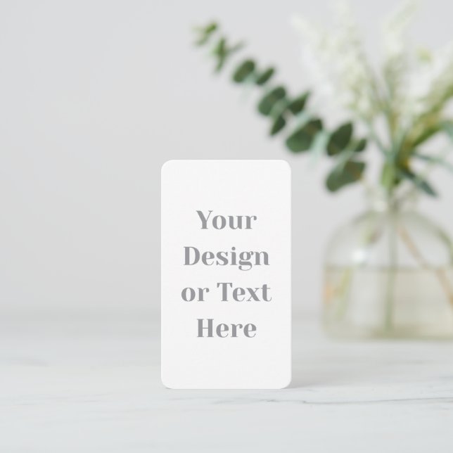 Anpassbar Ihr Design oder Text hier Personalisiert Begleitkarte (Stehend Vorderseite)