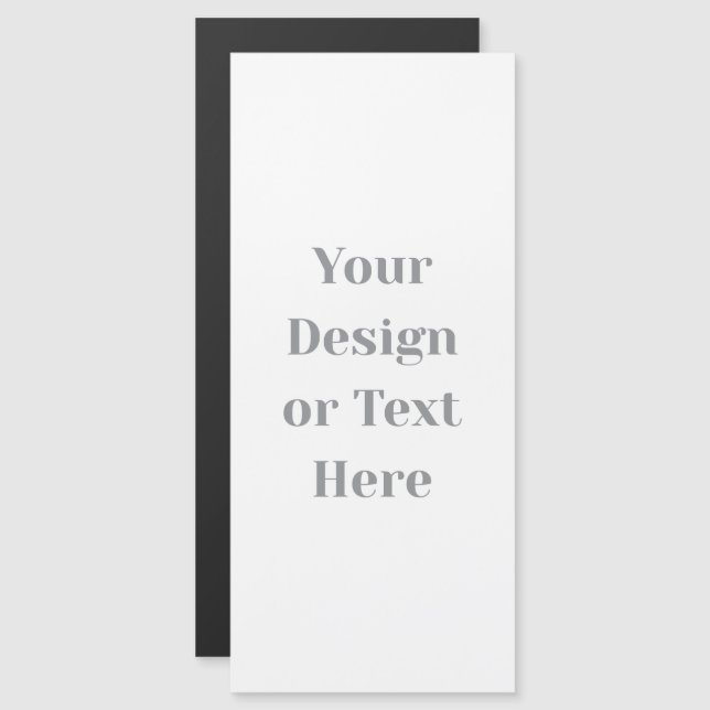 Anpassbar Ihr Design oder Text hier Personalisiert Magnetkarte (Vorne/Hinten)