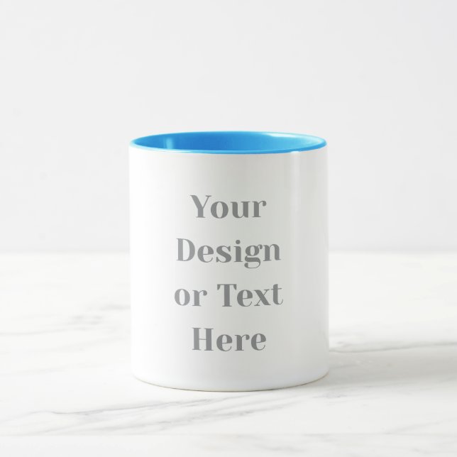 Anpassbar Ihr Design oder Text hier Personalisiert Tasse (Zentrum)