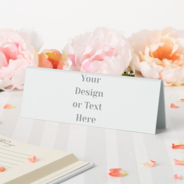 Anpassbar Ihr Design oder Text hier Personalisiert Tischaufsteller (In Situ (Hochzeit))
