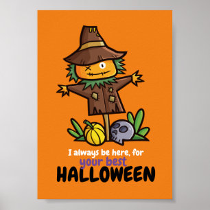 Anpassbar Immer am besten Halloween Poster