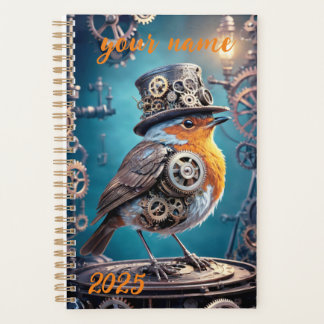 Anpassbar - "Steampunk Robin" Planer
