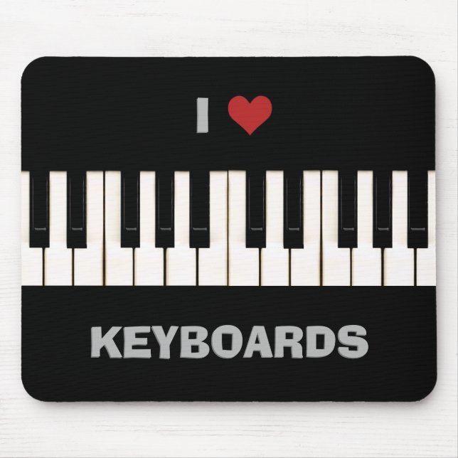 (Anpassbar) Tastatur Mousepad (Vorne)