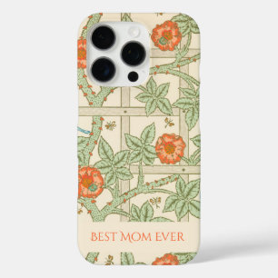 Anpassbar William Morris Inspiriert iPhone 16 Pro Hülle