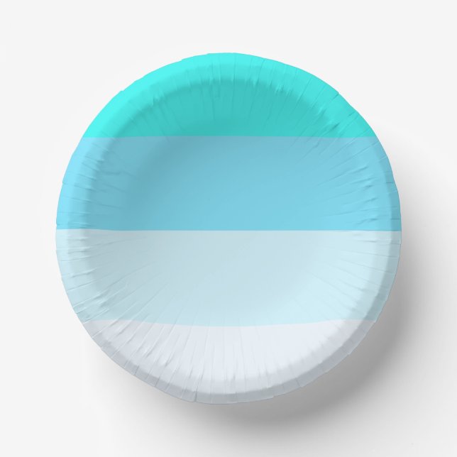 Anpassbare 7-Zoll-Papierbox für Ereignisse Pappteller (Vorderseite)