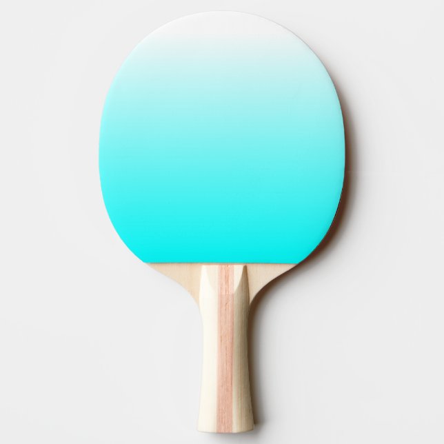 Anpassbare Aqua Ombre Tischtennis Schläger (Rückseite)