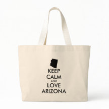 Anpassbare BEHALTEN CALM und LIEBE ARIZONA