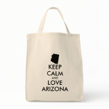 Anpassbare BEHALTEN CALM und LIEBE ARIZONA