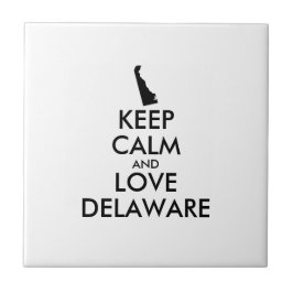 Anpassbare BEHALTEN CALM- und LIEBE-DELAWARE Fliese