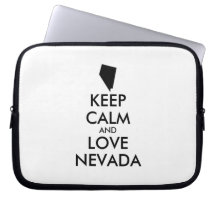 Anpassbare BEHALTEN CALM und LIEBE NEVADA