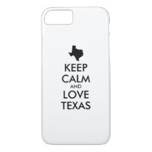 Anpassbare BEHALTEN CALM- und LIEBE-TEXAS