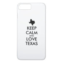 Anpassbare BEHALTEN CALM- und LIEBE-TEXAS
