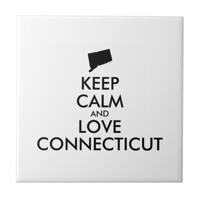 Anpassbare BEHALTEN CALM- und LIEBE-VERBINDUNG Fliese (Vorderseite)