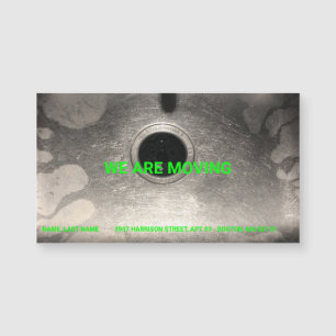 Anpassbare Bewegung, Name, Anschrift, Foto Magnetkarte