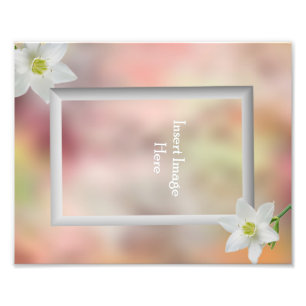 Anpassbare Bilderrahmen-Einlage für 8 x 10 Single Fotodruck