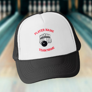 Anpassbare Bowling-Team Truckerkappe