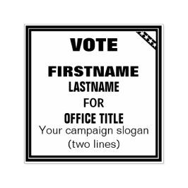 Anpassbare Briefmarke für die Kampagne Permastempel