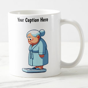 Anpassbare Cartoon-Waage Kaffeetasse