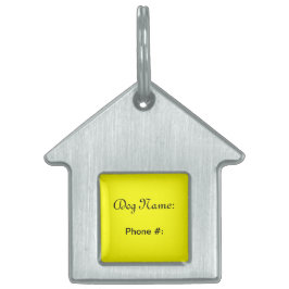 Anpassbare Dog-Tags - Personalisieren - Beilagen f Tiermarke