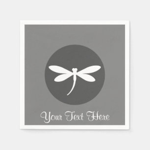 Anpassbare Drachenfliege Napkins Serviette