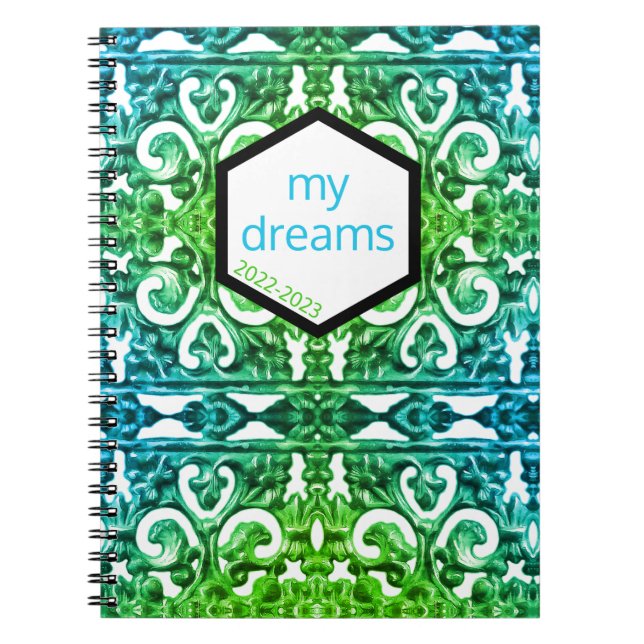 Anpassbare Dream-Tagebuch Notizblock (Vorderseite)