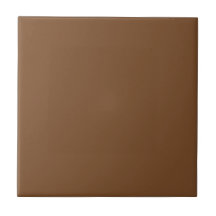 Anpassbare einfache Mid Brown Tile